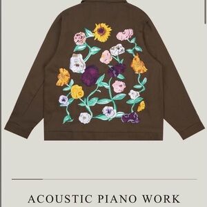 Taylor Swift acoustic piano work jacket
